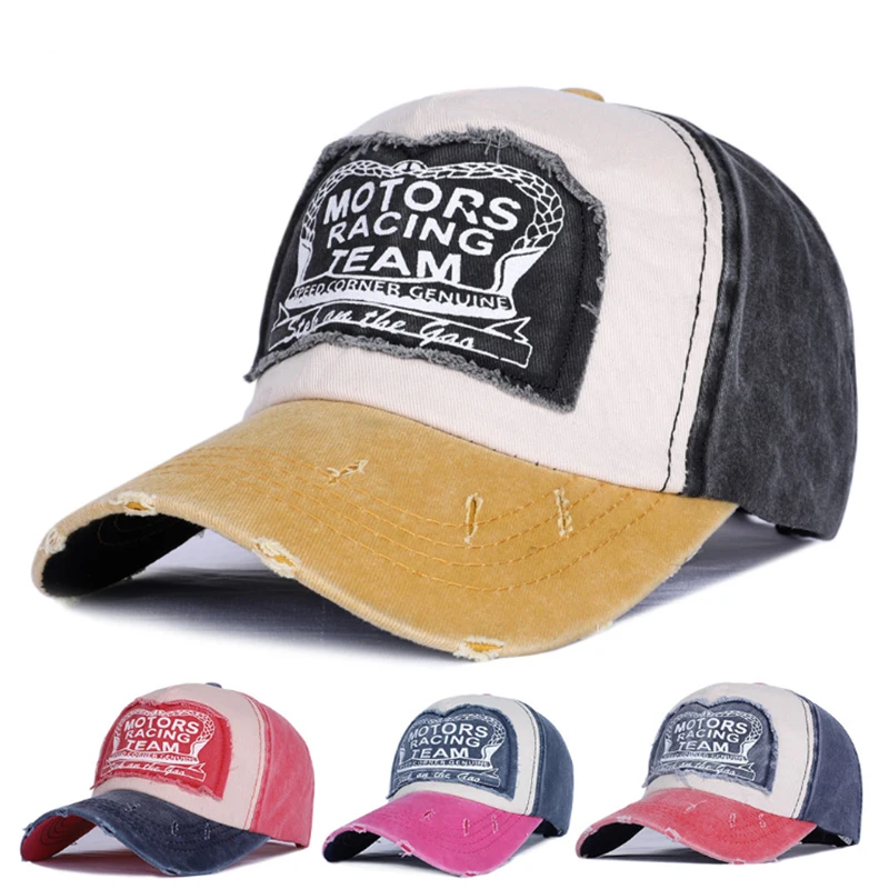 

Spring Cotton Cap Baseball Cap For Men Women Snapback Hat Summer Cap Hip Hop Fitted Cap HatsGrinding Multicolor Sports Hats