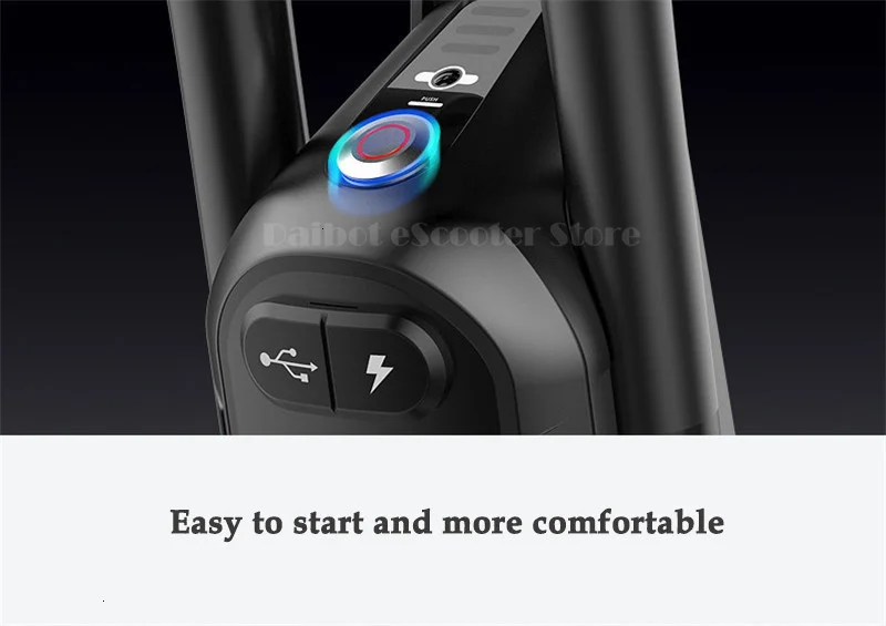 Daibot 8.5 Inch Mini Portable Electric Scooter 2 Wheels Electric Scooters 300W 36V Folding Lightweight Electric Scooter Adult (4)
