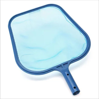 

44x30cm Swimming Pool Shallow Water Leaves Net Cleaning Tool Pond Dredge Leaf Rake Mesh Frame Net Skimmer Cleaner