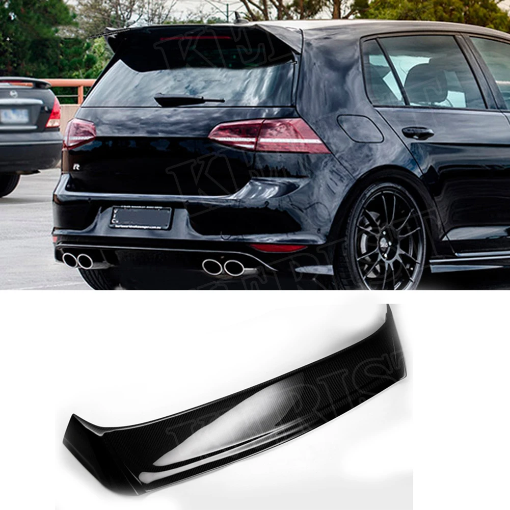 Gloss Black Rear Wing Side Spoiler Lip For Volkswagen Golf 7 Mk7 Gti R Club Sport Style 14 18 Spoilers Wings Aliexpress