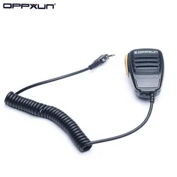 2021 Hot 2 Pin K Type Walkie Talkie Accessories BaoFeng Handheld Microphone Mic for UV-5R BF-888S UV-82 GT-3 UV-B2 BF-F8 UV-5RE