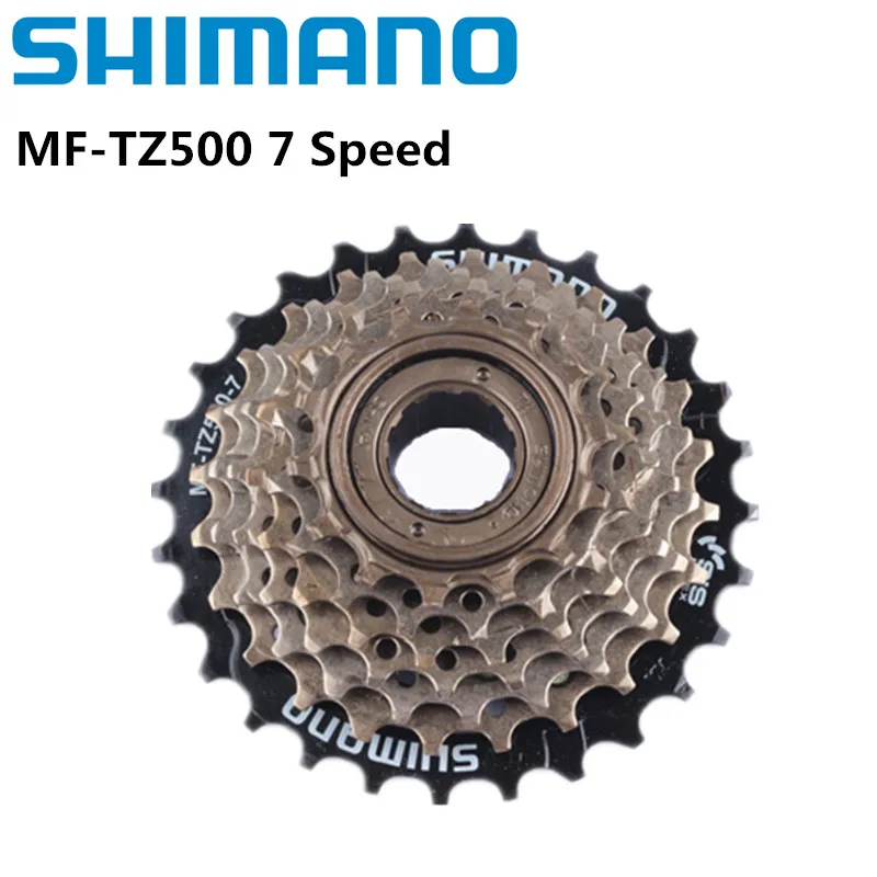 シマノ自転車フリーホイール Mf Tz500 Tz21 7スピードカセットフリーホイール14 28t Mtbロードサイクリング自転車tz21から更新 Cassette Freewheel Bicycle Freewheel7 Speed Cassette Aliexpress