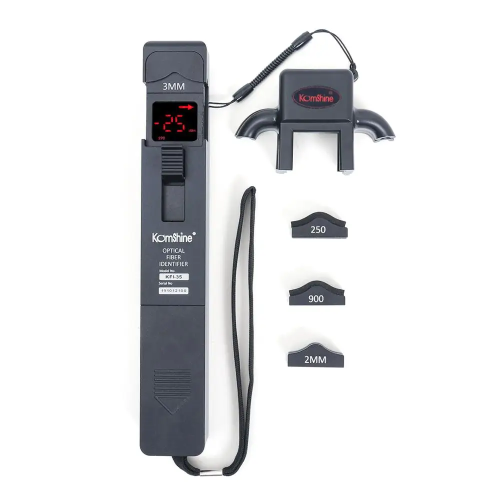 New design Metal Fiber Optic Identifier Komshine