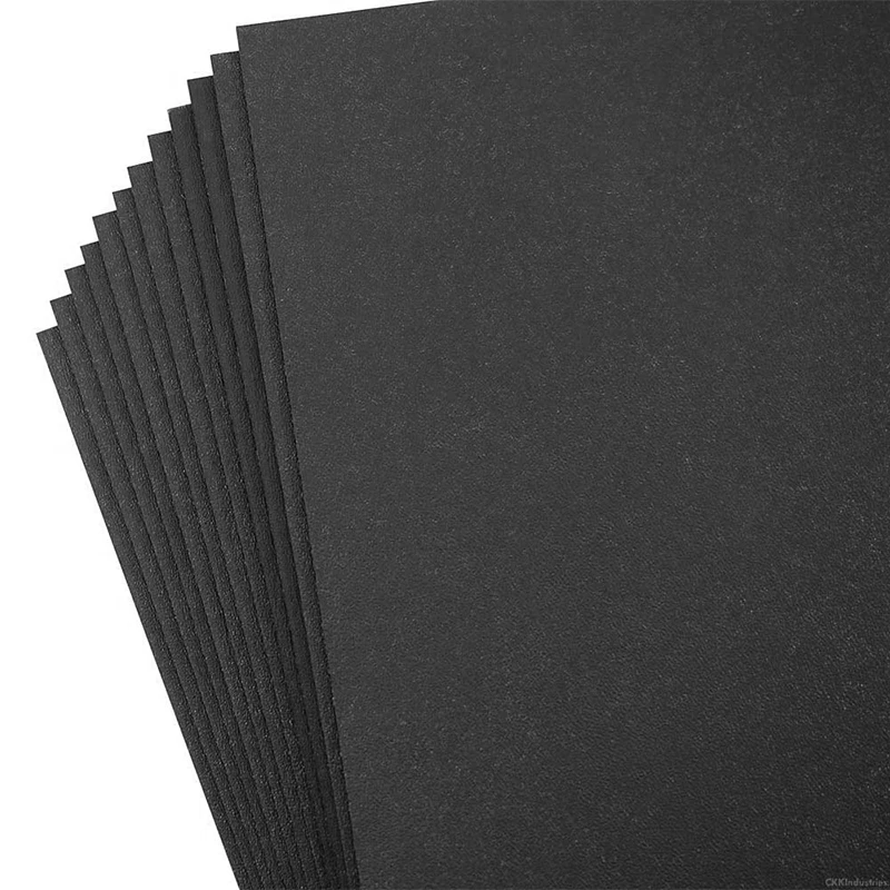 KYDEX® Thermoplastic Sheet KYDEX® T, Sheet, Black 52114, KYDEX®, Velour  Matte P3, Fire-Rated, (0.028 in x 48 in x 96 in)