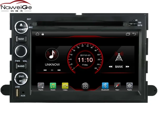 Discount NaweiGe 7Inch Android quad core MTK 9.1 2+16GB Car dvd for FORD F150  Autoradio GPS Navigation Car Multimedia players 0