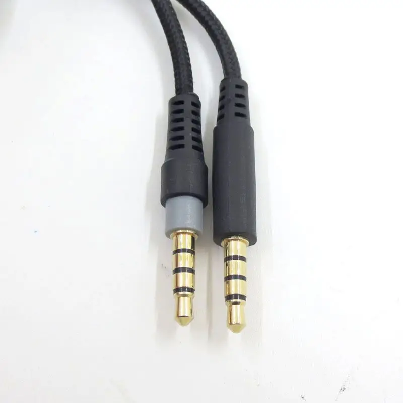Headphone Cable Audio Cord Line for HyperX Cloud Mix Cloud Alpha Gaming Headsets Q39D