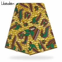 Настоящий воск высокого качества хлопок воск Африканский батик воск с Африканским принтом, вощеная горячая Распродажа дизайн для женщин платье F908-27