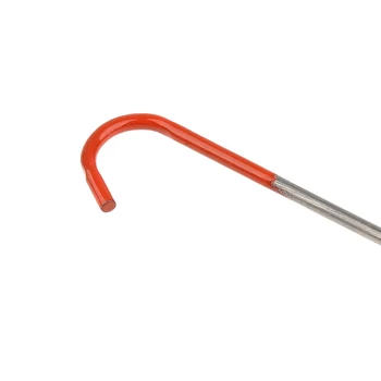 

6Pcs Camping Tent Peg Nail Stake Ground Hook Titanium For Outdoor Awning Tarp