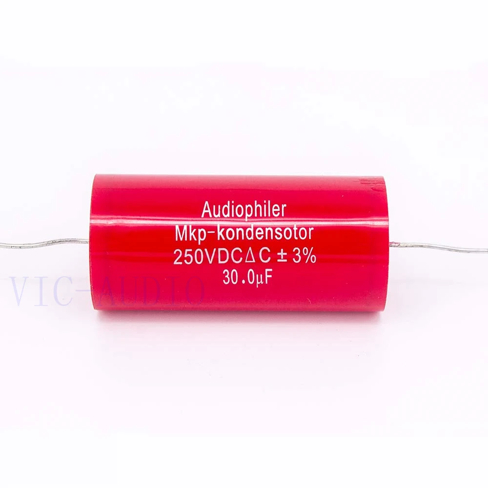 Capacitor Auditógrafo Mkp 30uf 250v dc Capacitor sem Eletrodo de Alta Fidelidade para Febre Capacito de Áudio Frequência de Acoplamento Divisão 30uf - Image 2