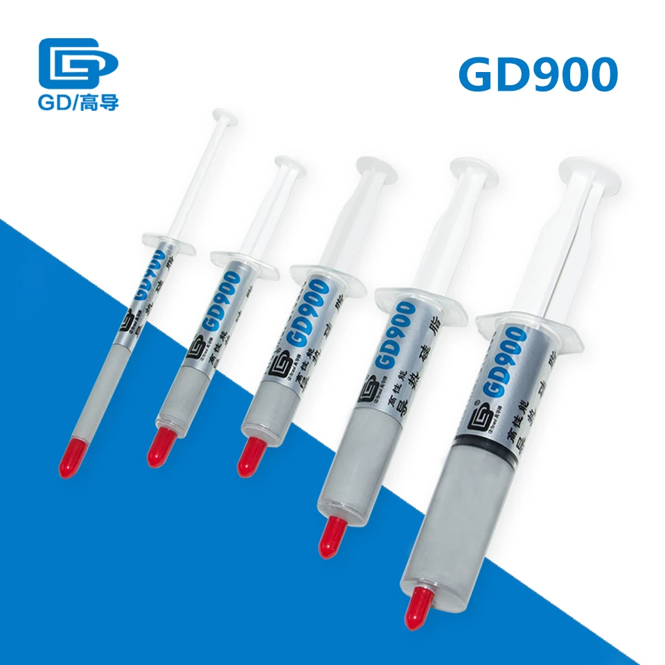 Теплопроводящая паста GD900 1 г 3 7 15 30 термопаста охлаждающий вентилятор