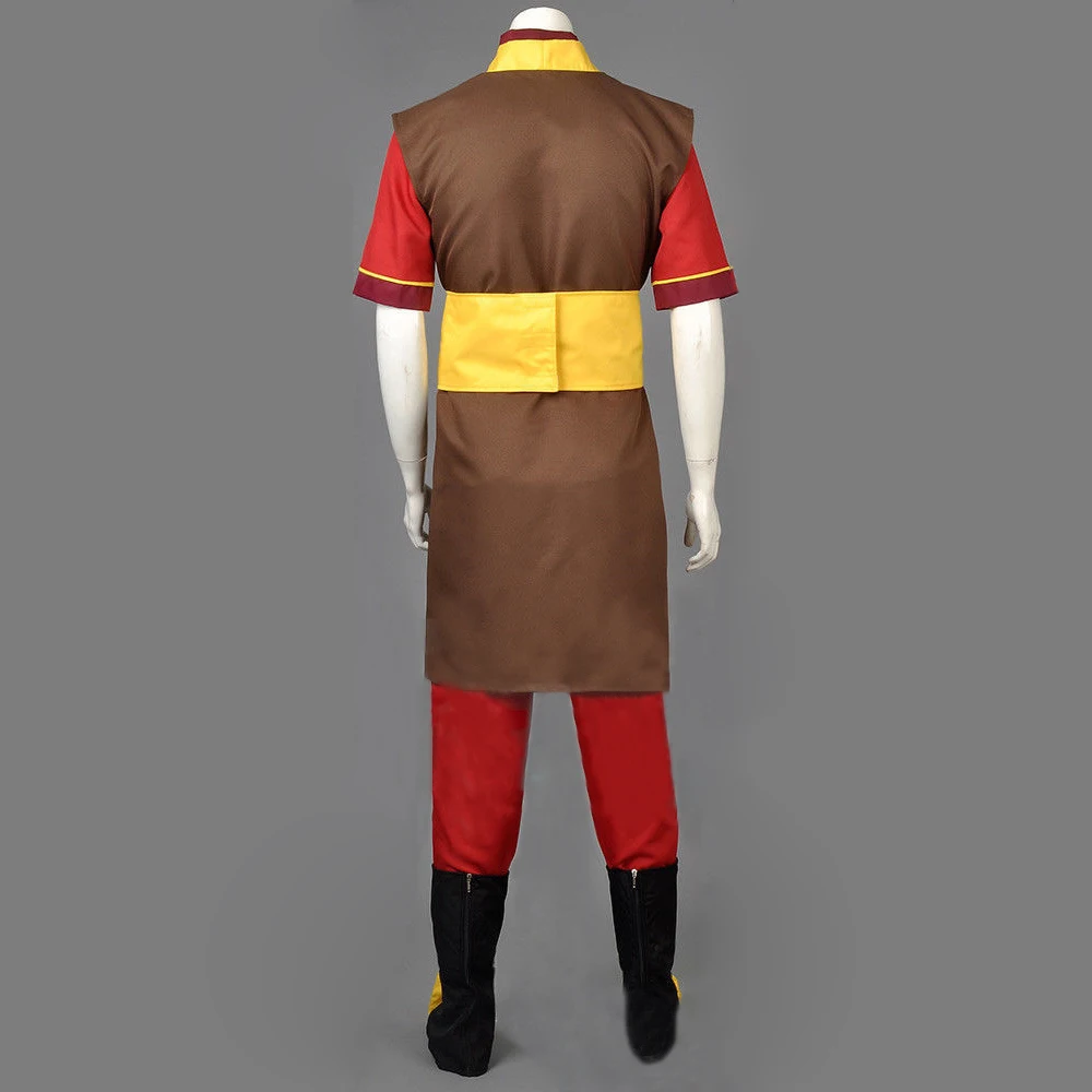 Аватар Последний Airbender принц Зуко косплей костюм Мужчины Женщины аниме последний