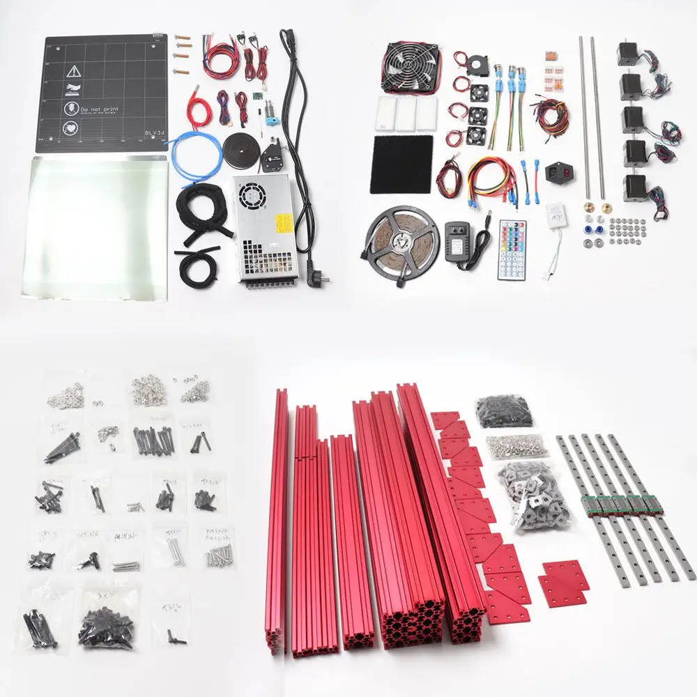 BLV MGN12 Cube 3d принтер Lite kit без материнской платы комплект профильных рамок для