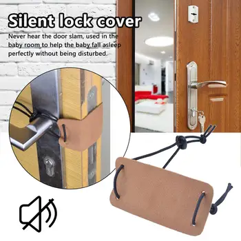 

2PCS Door Latch Sticker Baby SLeep Safety Covers Cushions Noisy Door Sounds Muffling Silencers With Stretchy Elastic Strap Sale