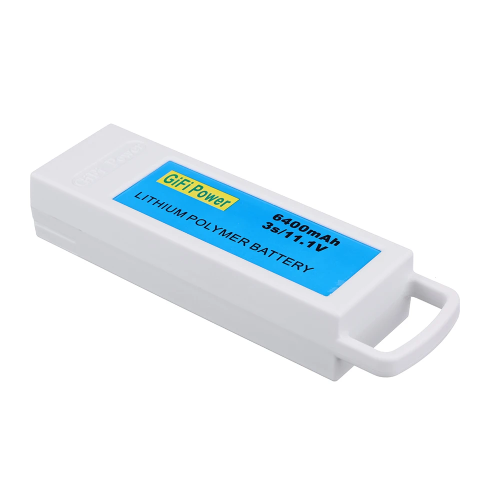 

1PCS 11.1V 6400mAh For Yuneec Q500 Q500 3S Upgarded Lithium RC Battery Rechargeable Battery For Yuneec Q500 Q500 RC Quadcopter