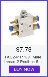 Механический клапан TAC2-31V 1/" трубная резьба 2 положения 3 способ рычага переключения воздуха пневматический переключатель клапан w фитинги