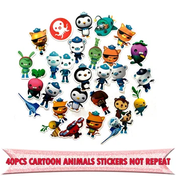 

20set E2035 40pcs Cartoon Animals Toy Funny For DIY Scrapbooking Album Car Luggage Laptop Motorcycle Notebook Waterproof Sticker