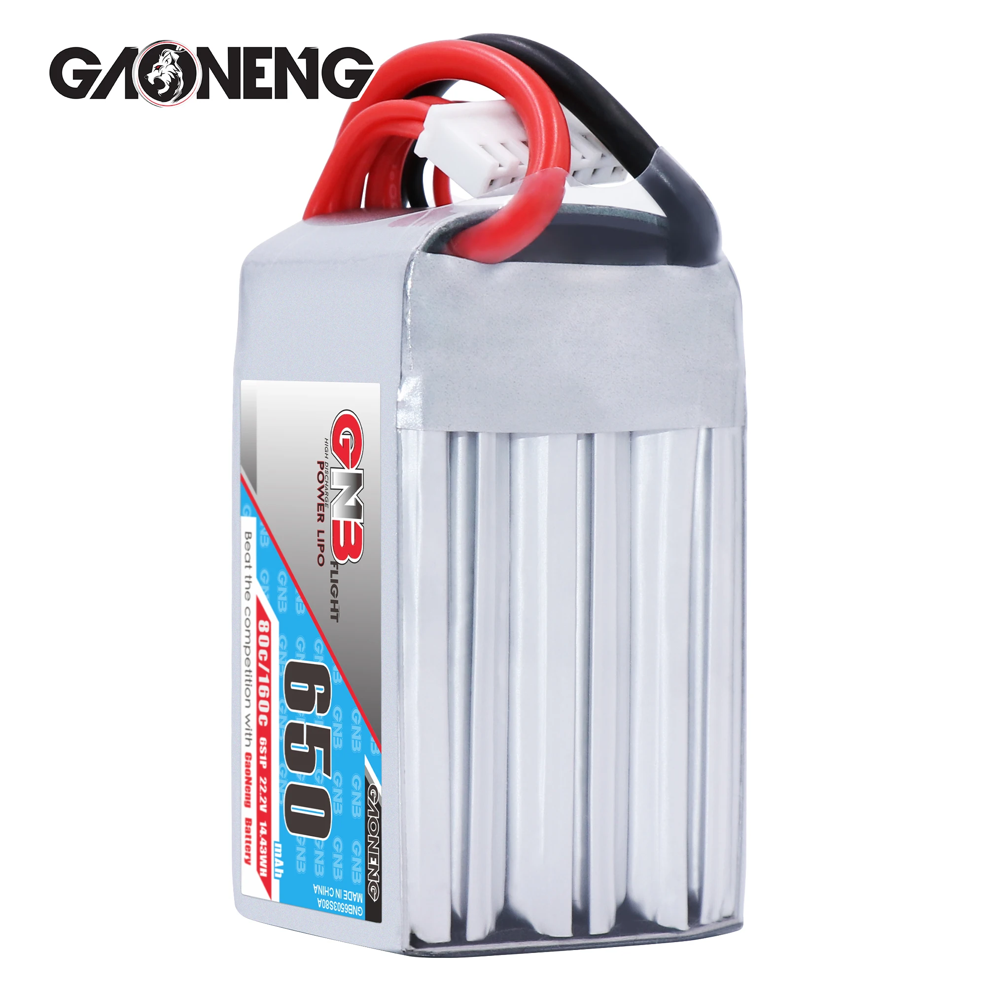 2 шт Gaoneng GNB 650MAH 6S 22,2 V 80C/160C HV Lipo батарея XT30 XT60 разъем для радиоуправляемого самолета вертолета дрона