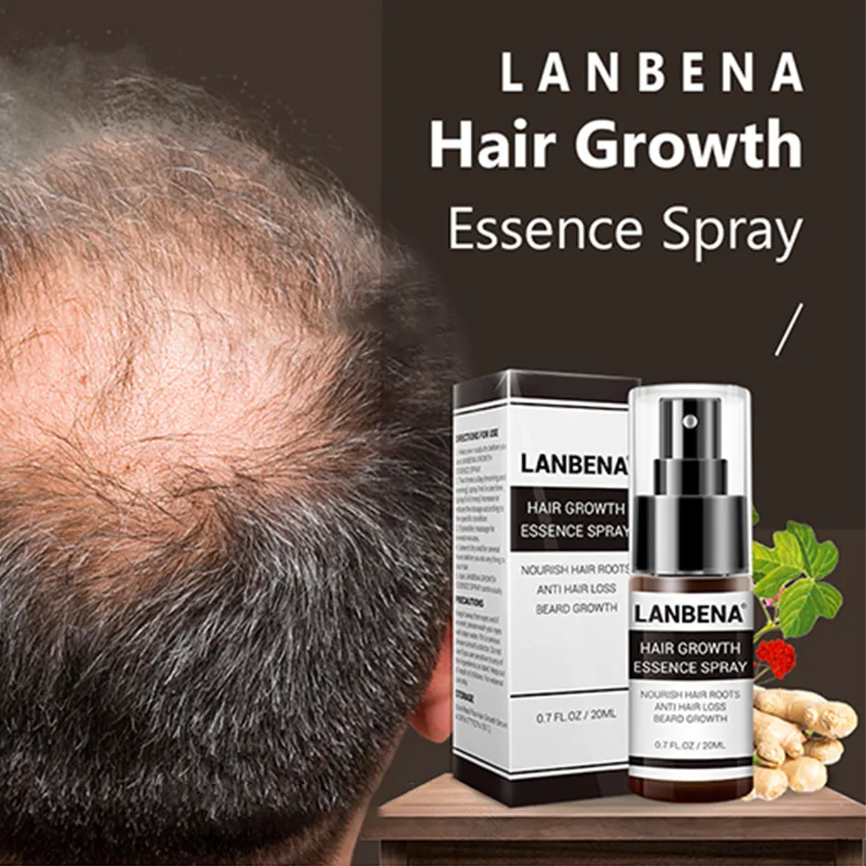 LANBENA, эссенция для роста волос, спрей, жидкая, плотная, восстанавливающая эссенция, лечение, предотвращение облысения, укрепление, против выпадения волос