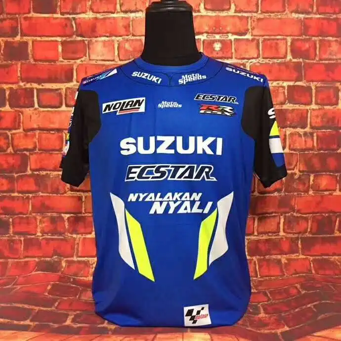 Knight MOTO GP для SUZUKI GSX GSXR 600 750 GSXR1000 k1 k6 k7 гоночная командная спортивная быстросохнущая футболка командная рубашка
