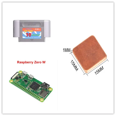 Zero W assemble Retroflag GPi чехол-картридж для Raspberry pi Zero W/PI Zero Ретро игровая консоль уже собрана - Цвет: Zero W assemble