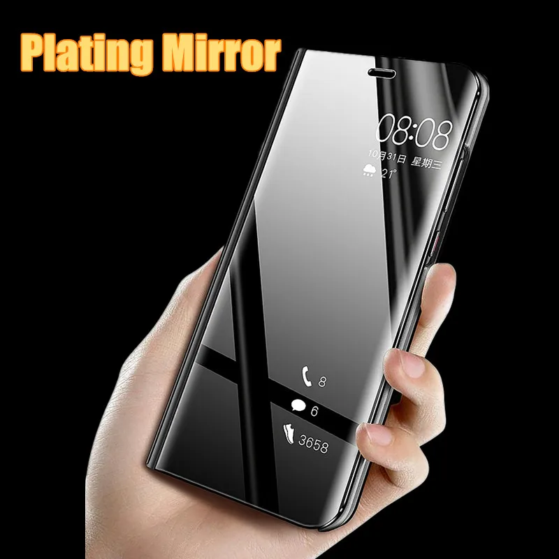 

Luxury Magentic Smart Mirror Phone Case For Xiaomi Redmi Note 7 6 5 4x K20 8 Pro Shockproof Cover For Redmi 7 7A k20 Flip Cases