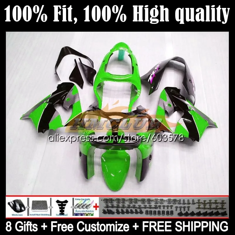OEM Корпус для KAWASAKI NINJA ZX9 ZX 9R 9 R 900CC ZX9R 02 03 119CL.122 ZX900 900 CC ZX-9R 2002 2003 инъекция обтекатель