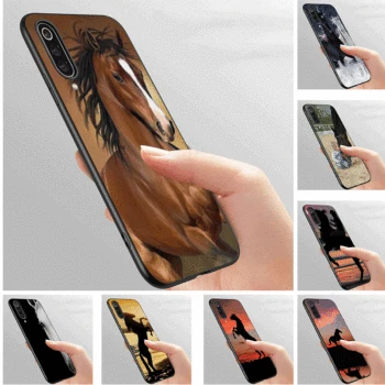 

Soft silicone phone case for Redmi 4A 4X 5 6 Pro 5A 6A 7 7A Go Cover The Finest Horses