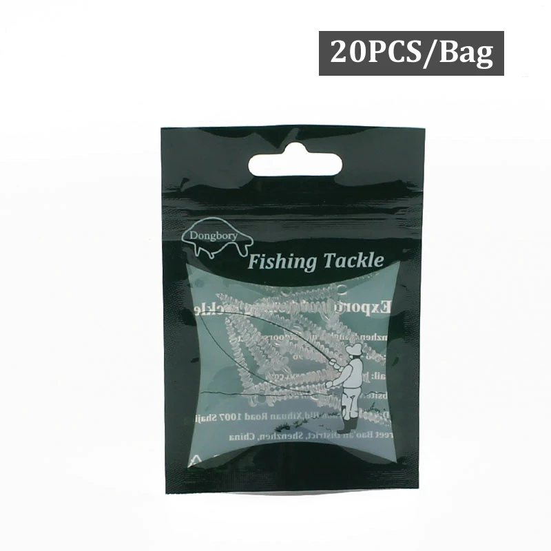 20Pcs Carp Fishing Accessories Carp Bait Screw Boilies Holder Screw Baits Stoppers Plastic Bait Stops Screw for Fishing Terminal