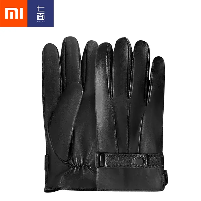 Новейшие Xiaomi Mijia 7th мужские/wo мужские перчатки из овечьей кожи с сенсорным экраном из испанского сырья для модного подарка повседневная одежда