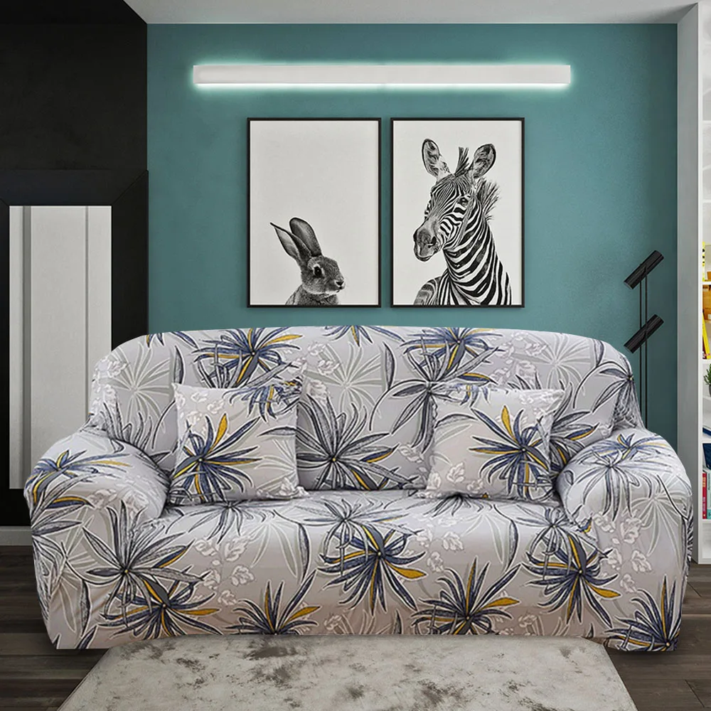 Sofa Cover All-inclusive Non-slip Combination Stretch Sofa Protective Cover Simple Sofa Towel Dust Single / Two / Three Seat