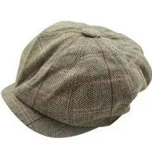 Новая мода унисекс, женские и мужские повседневные береты, восьмиугольная шапка, шапочка, берет, шапки, Зимняя Теплая Лыжная шапка