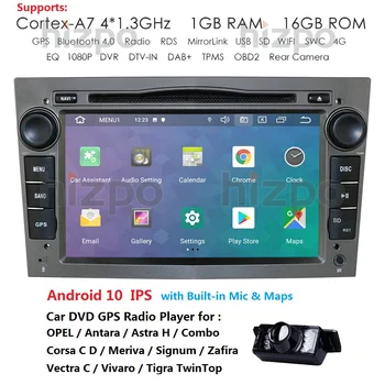 

Android 10 IPS Multimedia GPS 2 Din For Opel Astra H G J Meriva Vectra Antara Zafira Corsa Vivaro Veda Vauxhall Car DVD Player