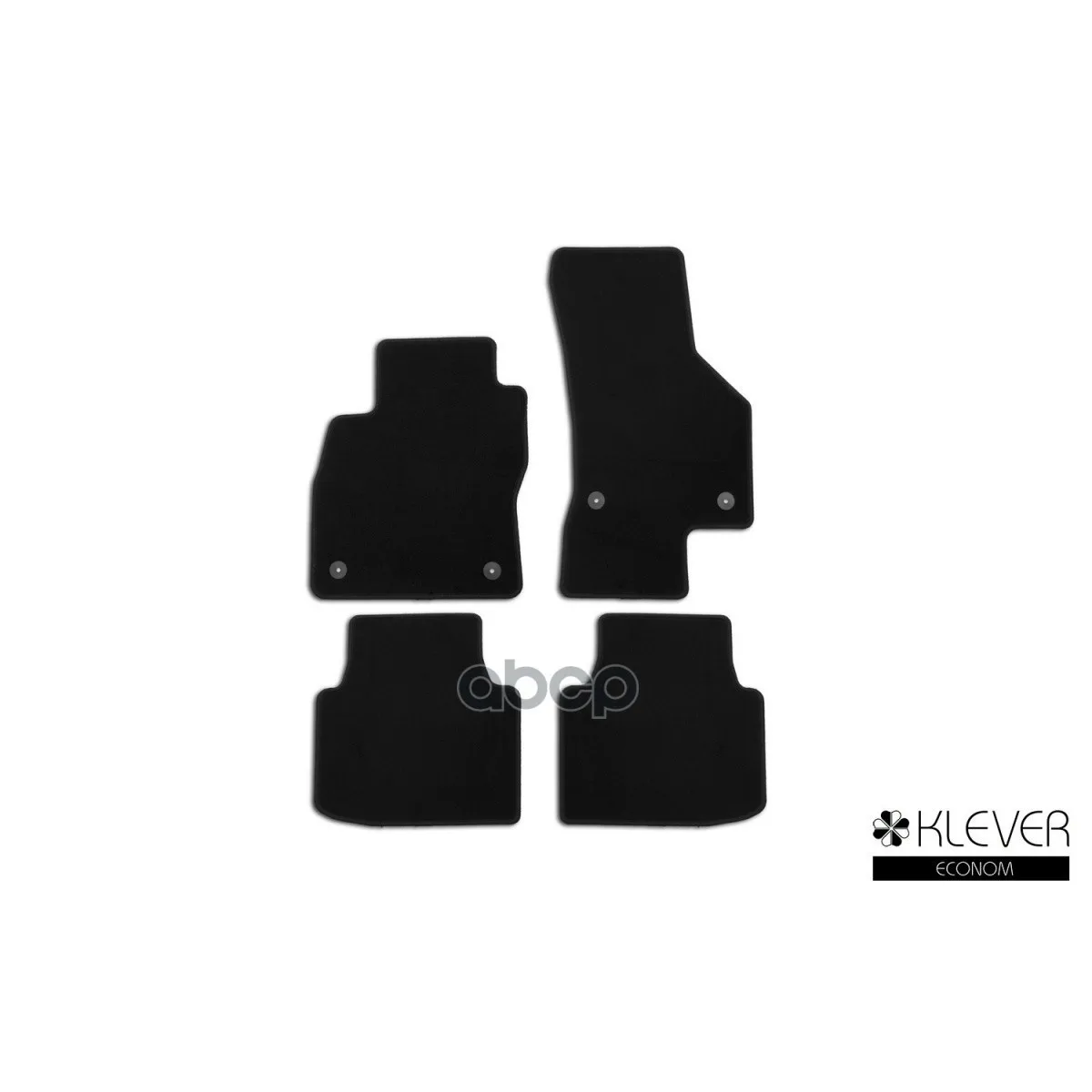 Коврики В Салон Klever Econom Skoda Superb,-, Сед., 4 Шт.(Текстиль) Klever арт. KLEVER01451801200k