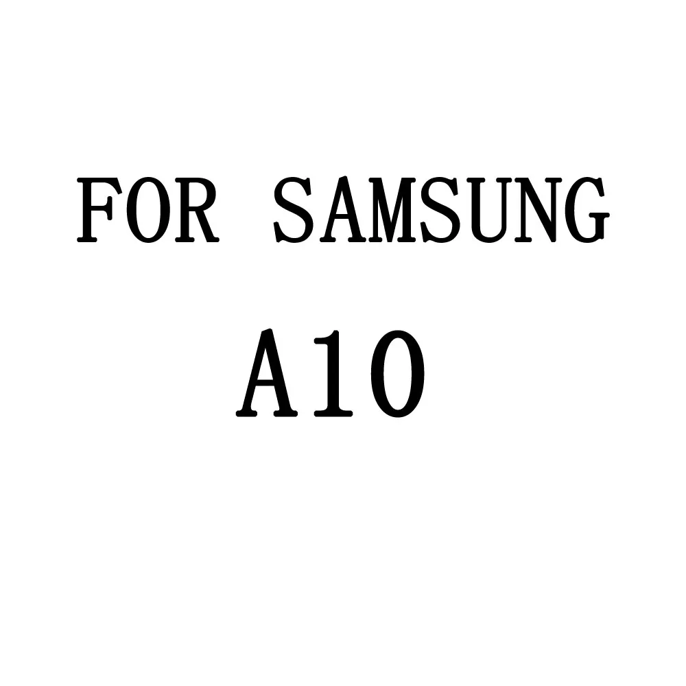 CAMDEMS 10 шт 2.5D 0,3 мм премиум класса, закаленное стекло для samsung M10 M20 M30 M40 M50 A8 A9 A20 A10E A8S A9 Защитная пленка для экрана - Цвет: for A10