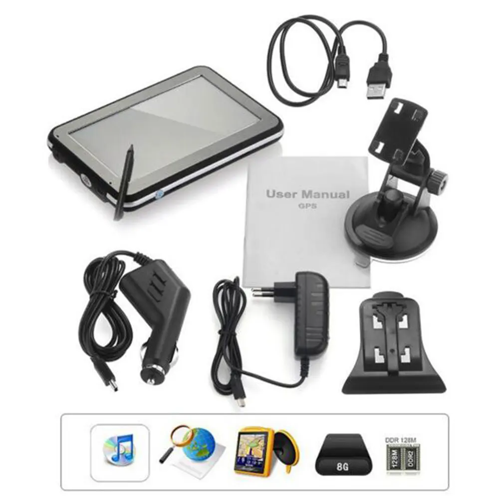  Vehemo FM Auto Navigator Fahrzeug GPS Navigator Elektronische Album Elektronik für Digitale GPS Nav