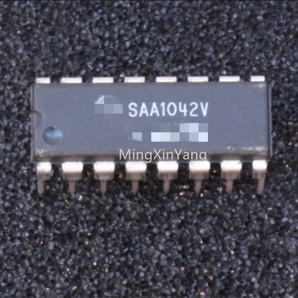 Chip IC de circuito integrado SAA1042 SAA1042V DIP-16, 2 uds.