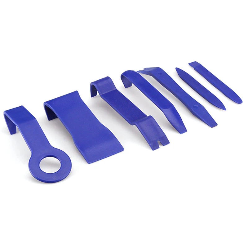 

7pcs Hard Plastic Auto Car Radio Panel Interior Door Clip Panel Trim Dashboard Removal Opening Tool Set DIY Car Repair Tool Kit