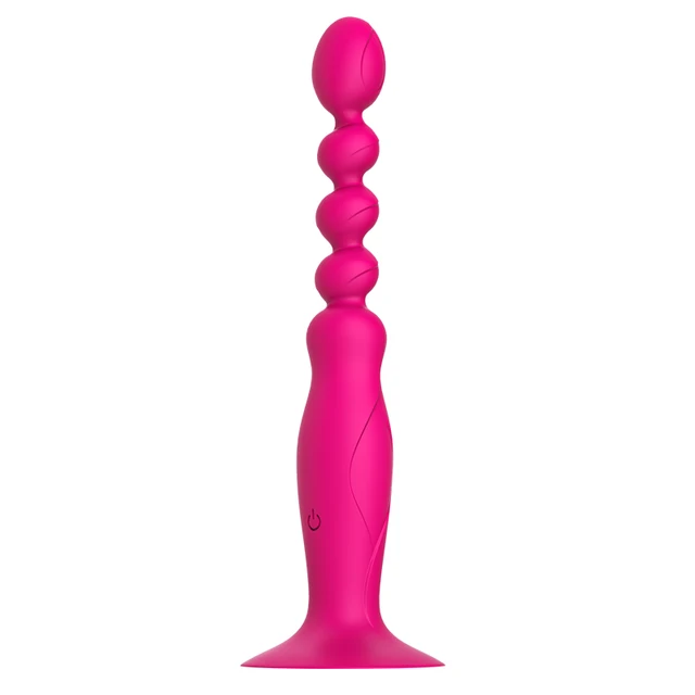pink butt vibrator Rose Remote Control Vibrator, Vibrating Silicone Butt Plug