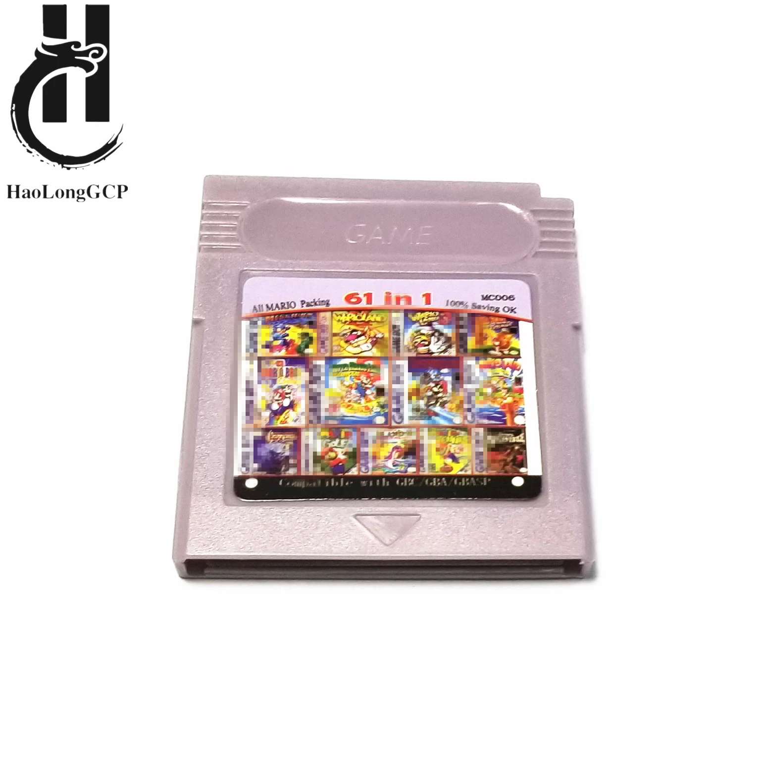 Бесплатная доставка игровой картридж 61/108 в 1 карта для игр бит Nintendo GBC серии gb
