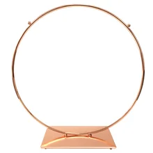 

Golden Flower rack wedding decoration table center high vase flower rack activity party decoration