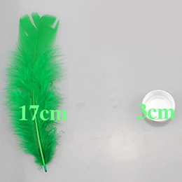 Dark green (50pcs) Красочные перо головные уборы аксессуары ручной декоративные материалы для ручных поделок реквизит для сцены 50 шт./пакет - Цвет: Dark green (50pcs)