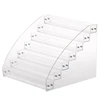 2-7 Tiers Clear Acrylic Liquid Pigment Bottles Storage Box Organizers Lipstick Jewelry Display Holder Nail Polish Rack 2