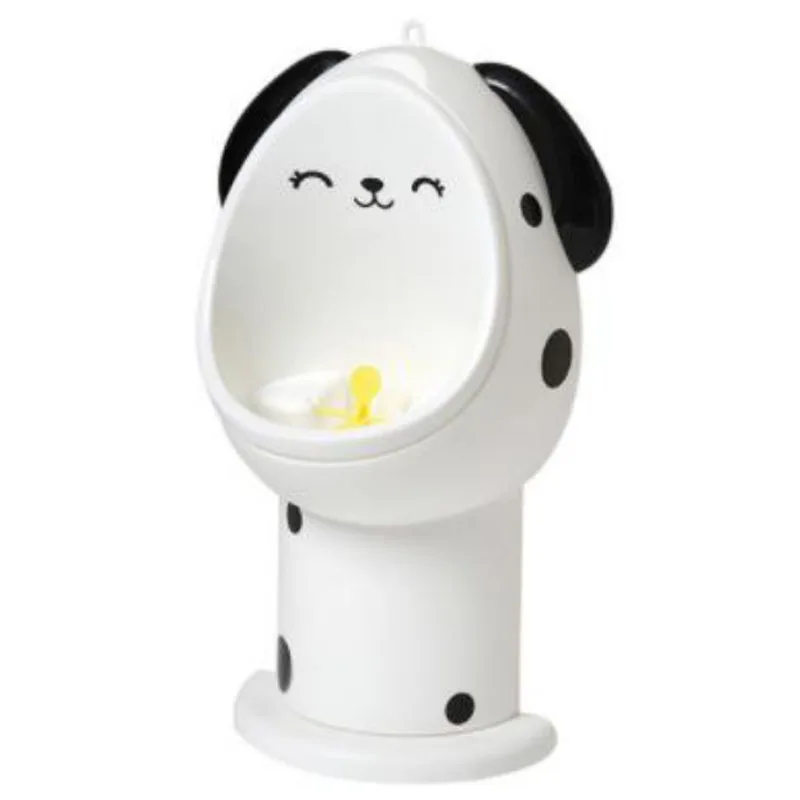 Baby Boy Potty Toilet Training Children Stand Vertical Urinal Boys Pee Infant Toddler Wall-Mounted Hook Potty Toilet - Color: Black