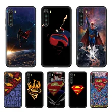 Чехол для телефона с логотипом Marvel СУПЕРМЕНА xiaomi Redmi note 4 5 6 7 8 A T X