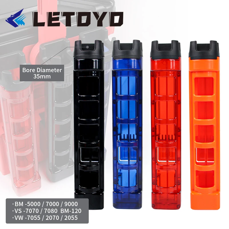 

LETOYO Fishing Box Rod Barrel Holder Fishing Box Rod Stand Fishing Box Pole Accessories Suit For Opass Meiho Versus Daiwa