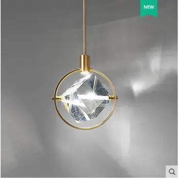 

pendant lights luminaire glass ball LED pendant lights bedroom restaurant deco chambre