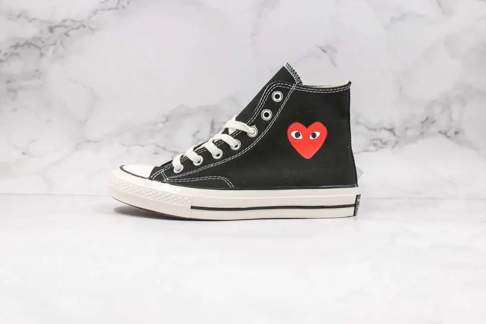 2020 Converse all star classic CDG PLAY x 1970s Daily leisure High Unisex  Shoes high quality Canvas Skateboard Shoes|Skateboarding| - AliExpress