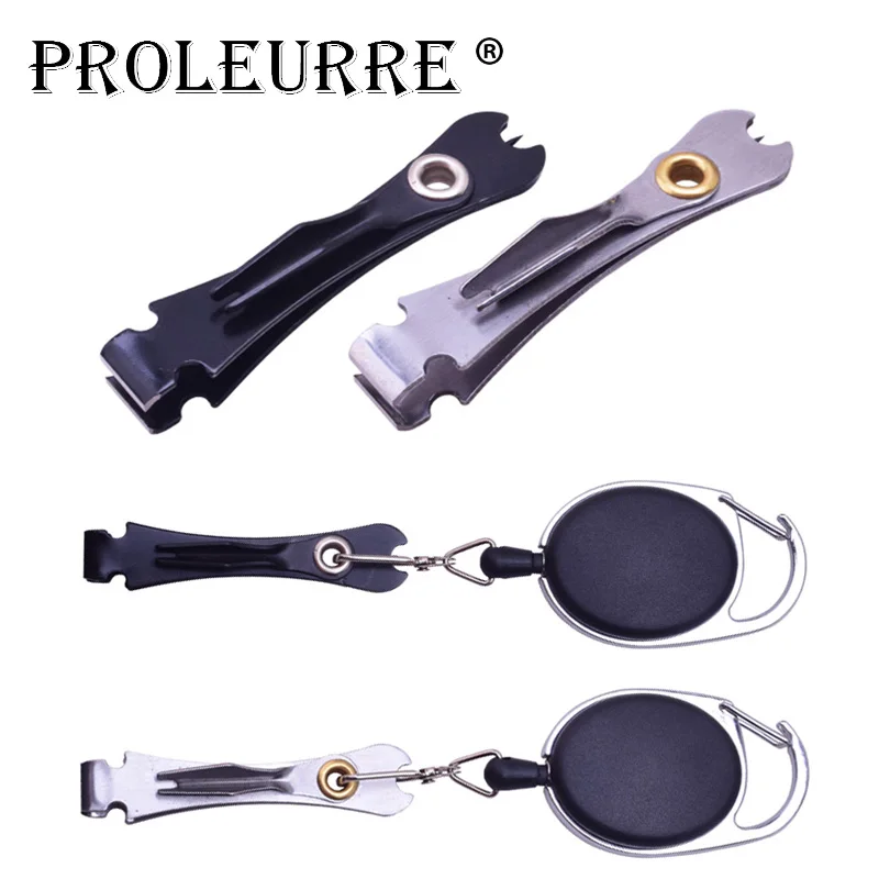 

Proleurre Fishing Quick Knot Tying Tool Fly Fishing Line Scissors Cutter Clipper Nippers Fast Knotter Tie Retractor Tackle