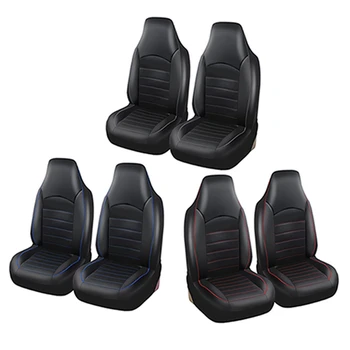

Front Car Seat Covers Fashion Style High Back Bucket Car Seat Cover Auto Interior Car Seat Protector