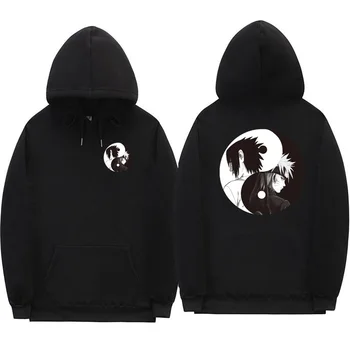 

New Fashion Yin Yang Tai Chi hoodies Hip Hop Streetwear Anima hoodie Sweatshirt Funny print men hoodies Personality trend S-3XL